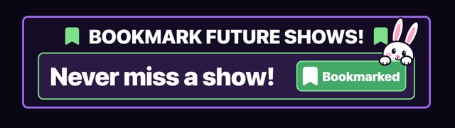 Promo Loop card reminding viewers to bookmark future shows